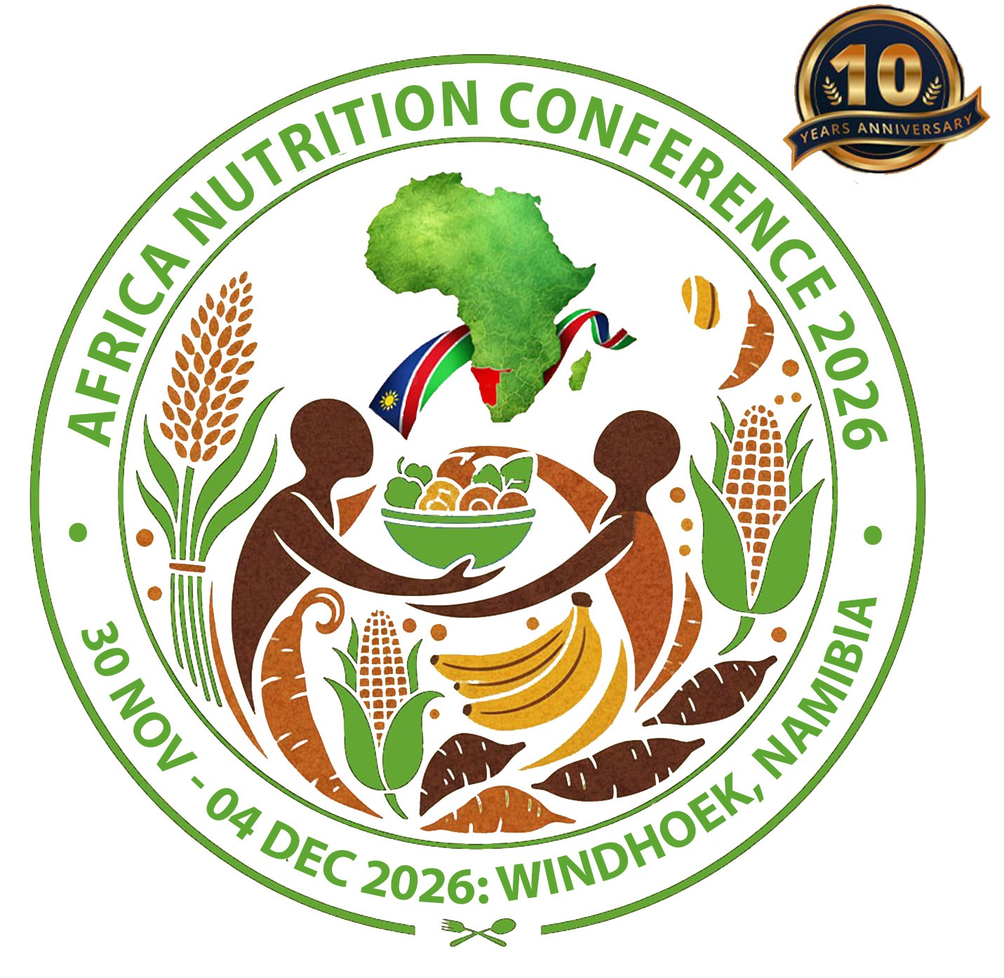 African Nutrition Conference 2026 Logo